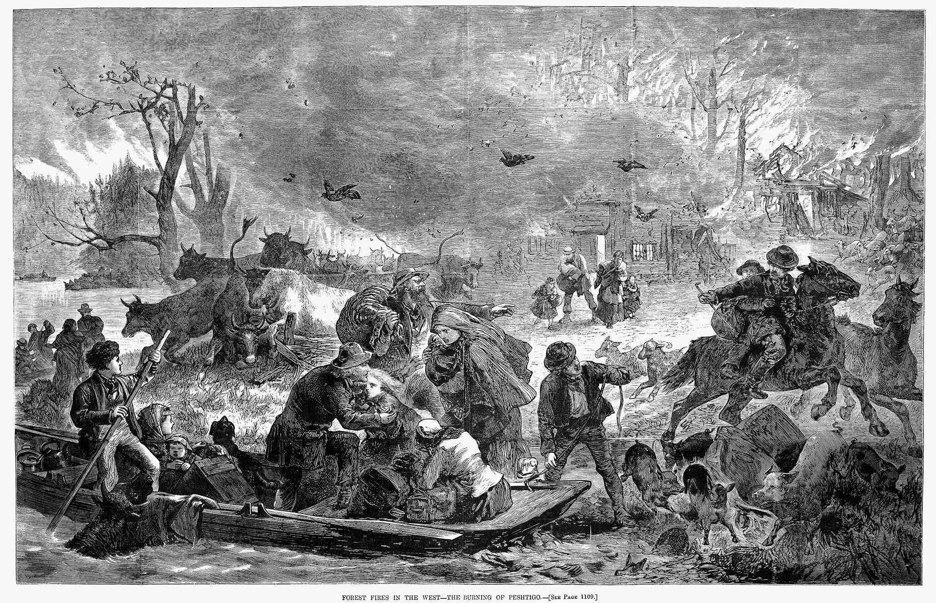 1871: Peshtigo Fire, Wisconsin 